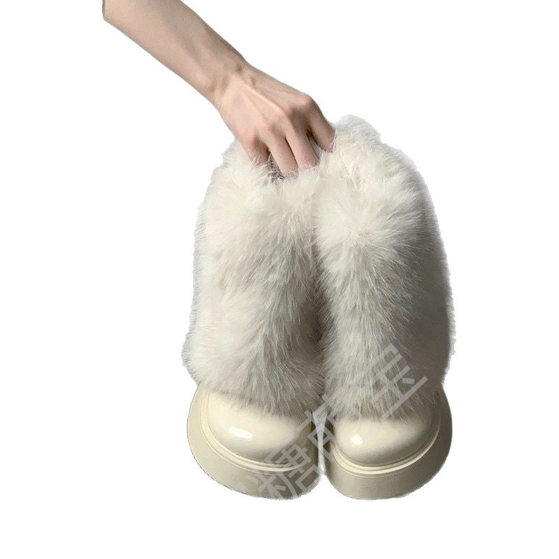 Finnian | Womens Snow Boots Fleece Lined Non Slip Warm Winter Ankle Boots