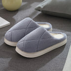 Hollis Slippers Fluffy Warm Memory Foam House Slippers