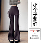 Marlowe | Womens Trousers Flared High Waisted Suit Casual Pants