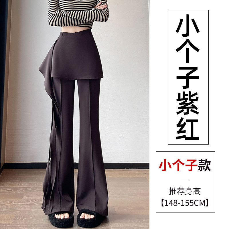 Marlowe | Womens Trousers Flared High Waisted Suit Casual Pants