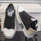 Colm | Mens Trainers Canvas Sneakers Breathable Skate Casual Shoes - 4