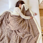 Verner | Mens Soft Warm Thickened Coral Fleece Top - 4