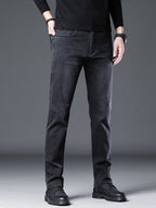 Vesper | Mens Straight Leg Loose Fit Stretch Baggy Casual Jeans - 3