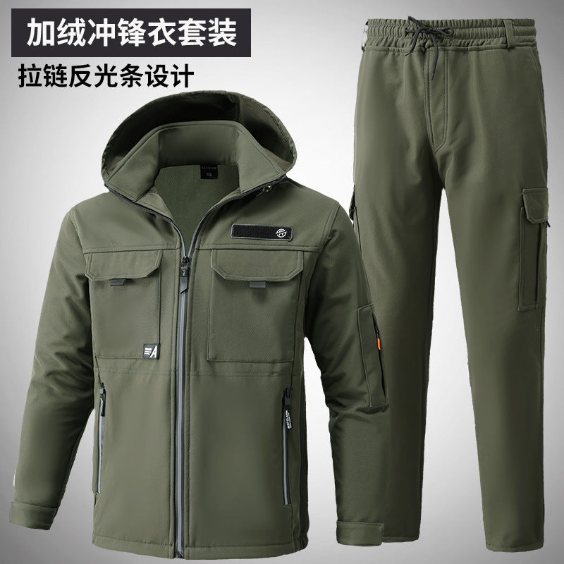 Rosamund | Mens Waterproof Fleece Lined Windproof Hiking Jacket - 7