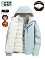 Imogen | Womens Waterproof Hooded 3-in-1 Jacket Fleece Lined