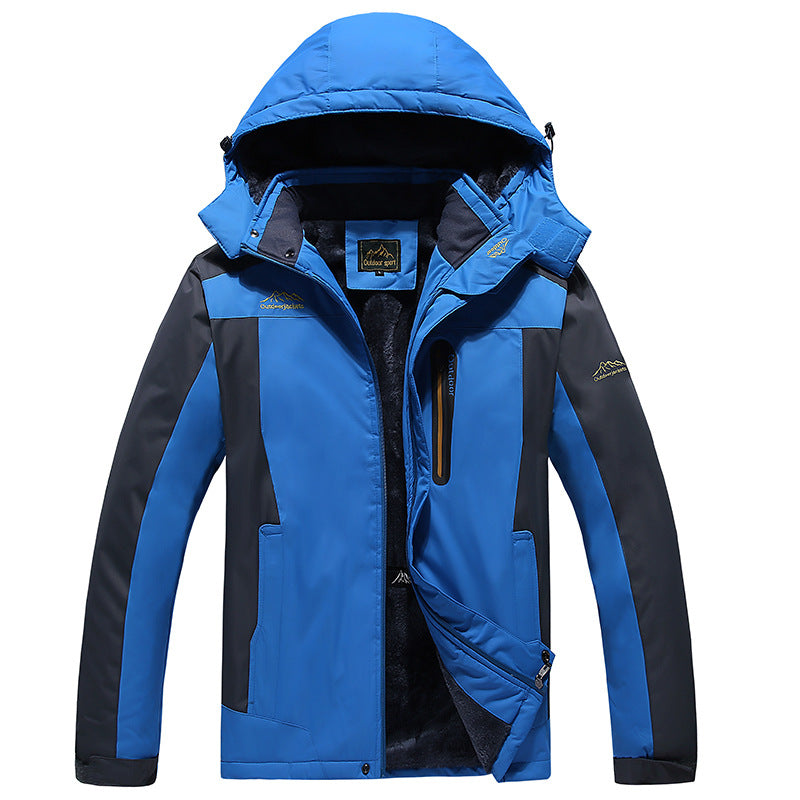 Abe | Mens Fleece Lined Waterproof Windproof Snowboard Ski Jacket