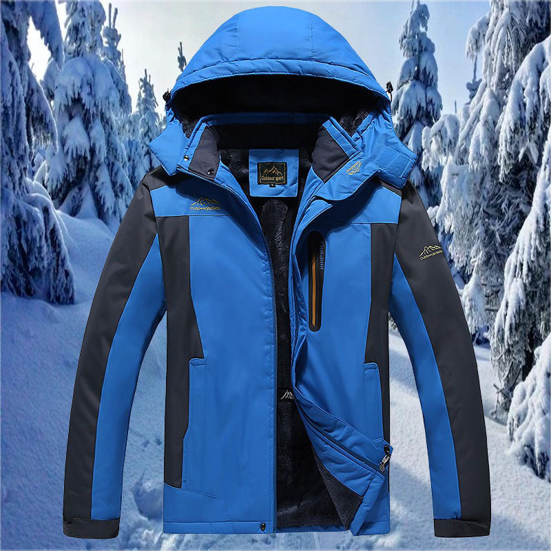Abe | Mens Fleece Lined Waterproof Windproof Snowboard Ski Jacket