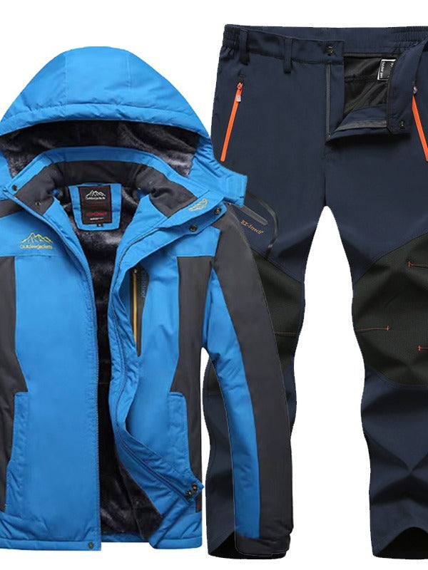 Abe | Mens Fleece Lined Waterproof Windproof Snowboard Ski Jacket
