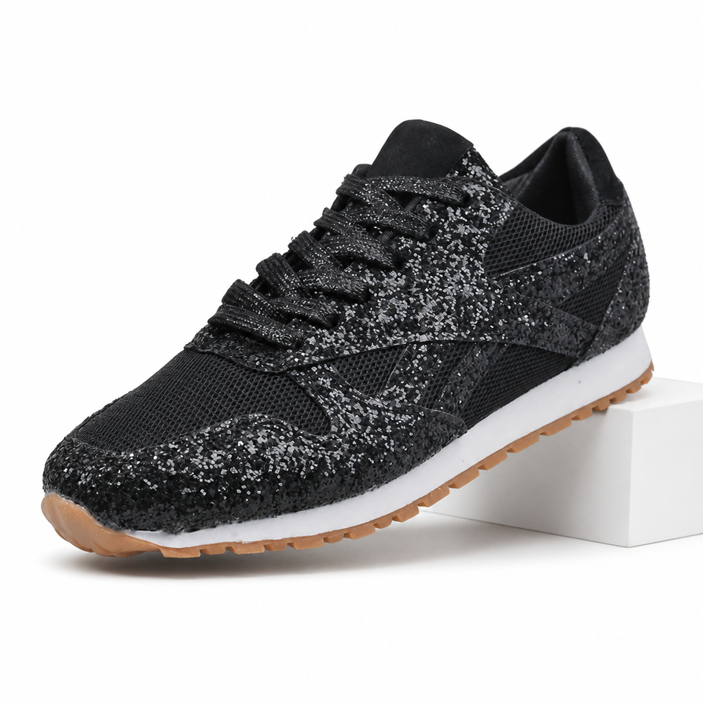 Abigail | Womens Leather Lace Up Casual Walking Sneakers Shoes