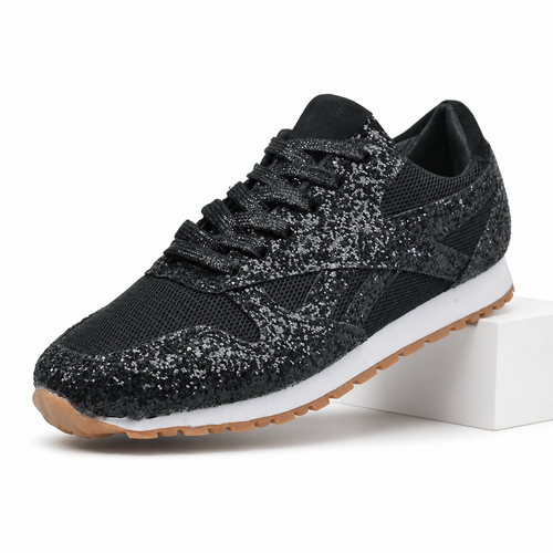 Abigail | Womens Leather Lace Up Casual Walking Sneakers Shoes