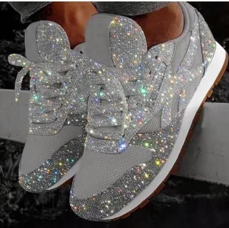 Abigail | Womens Leather Lace Up Casual Walking Sneakers Shoes