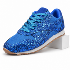 Abigail | Womens Leather Lace Up Casual Walking Sneakers Shoes