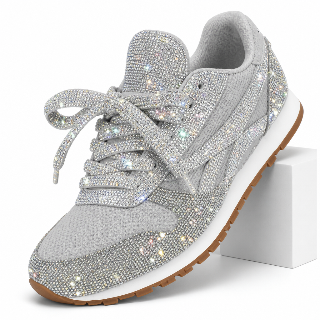 Abigail | Womens Leather Lace Up Casual Walking Sneakers Shoes