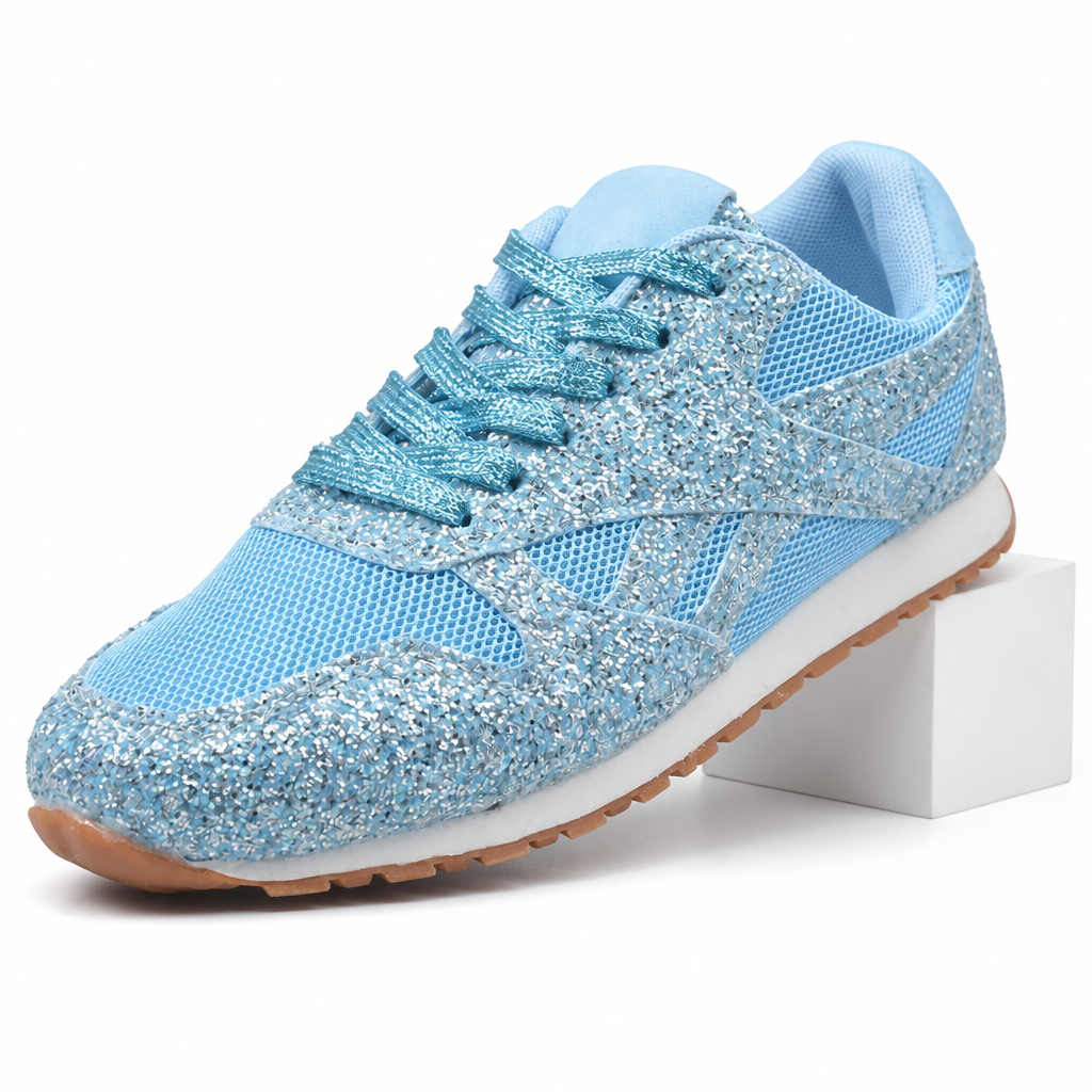 Abigail | Womens Leather Lace Up Casual Walking Sneakers Shoes