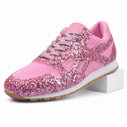 Abigail | Womens Leather Lace Up Casual Walking Sneakers Shoes