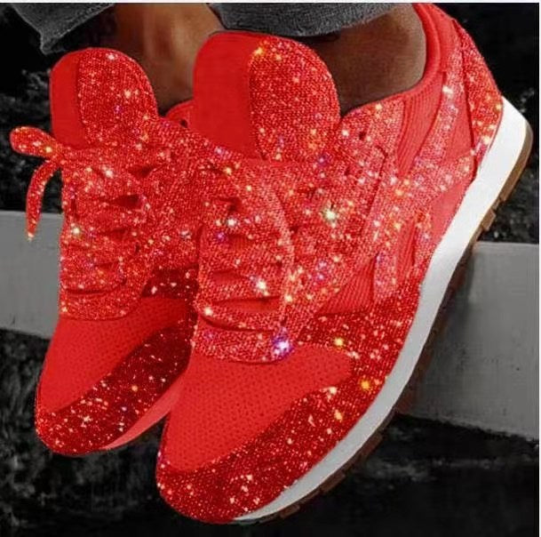 Abigail | Womens Leather Lace Up Casual Walking Sneakers Shoes