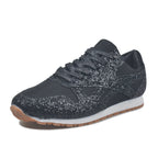 Abigail | Womens Leather Lace Up Casual Walking Sneakers Shoes
