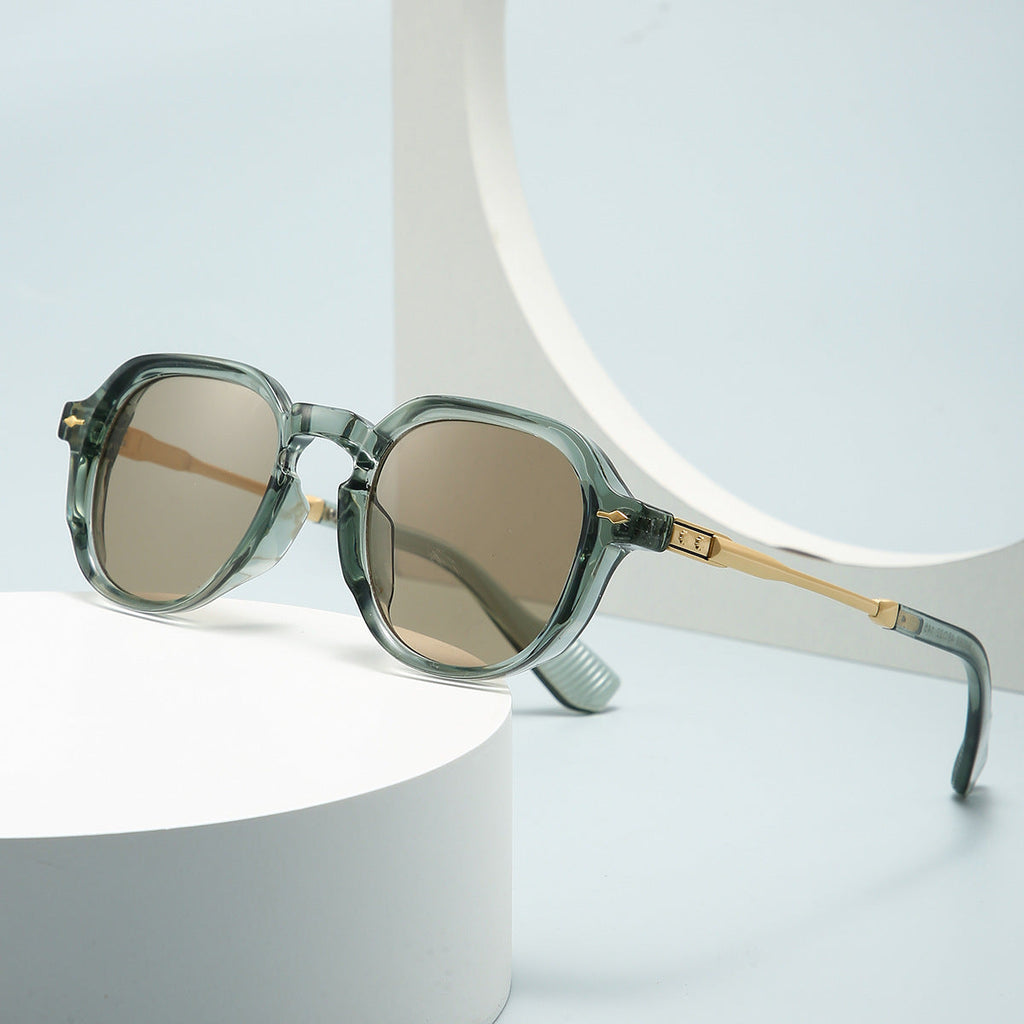 Addison | Womens Narrow Rectangle Retro Sunglasses UV Protection Shades