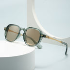 Addison | Womens Narrow Rectangle Retro Sunglasses UV Protection Shades