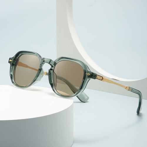 Addison | Womens Narrow Rectangle Retro Sunglasses UV Protection Shades