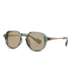Addison | Womens Narrow Rectangle Retro Sunglasses UV Protection Shades