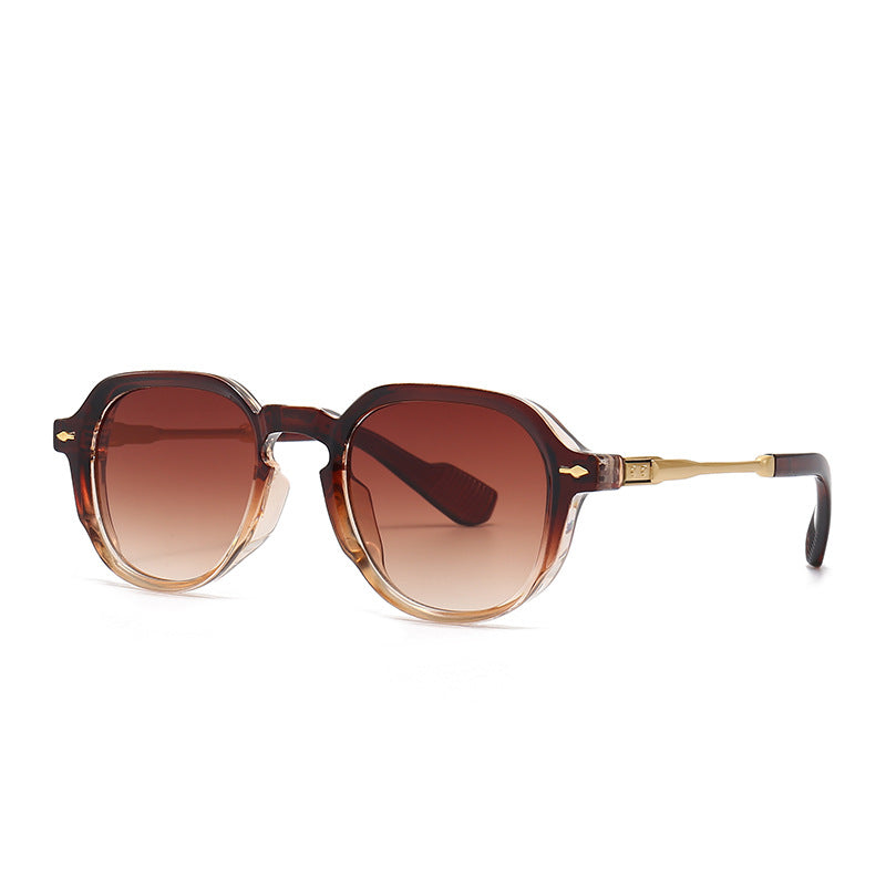 Addison | Womens Narrow Rectangle Retro Sunglasses UV Protection Shades