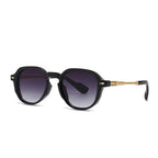 Addison | Womens Narrow Rectangle Retro Sunglasses UV Protection Shades