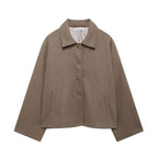 Adele | Womens Vintage Tweed Blazer Jacket - 4