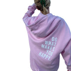 Adeline | Womens Vintage Letter Print Loose Hooded Pullover - 5