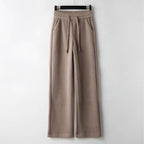 Agnes | Womens Corduroy Wide Leg High Waisted Casual Pants