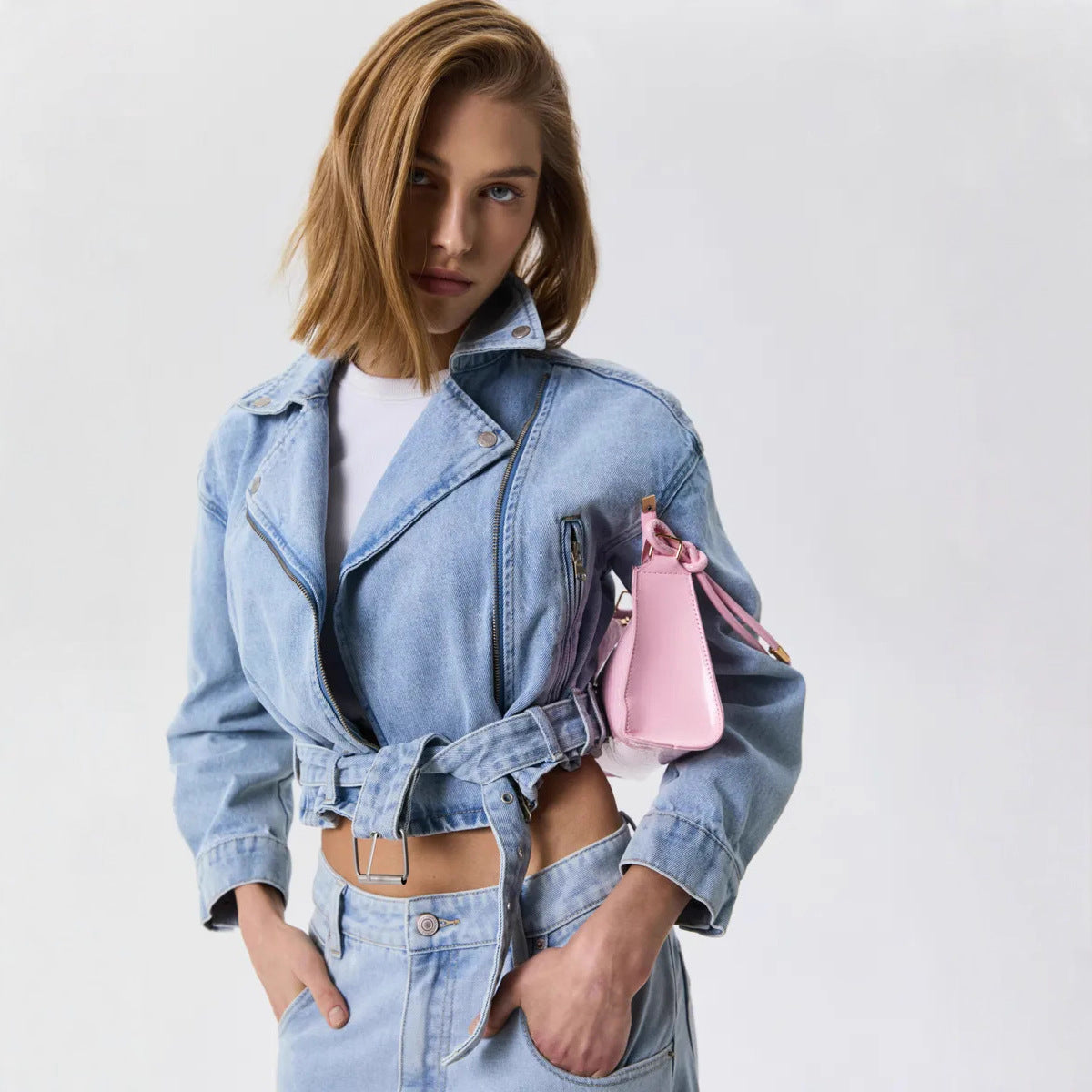 Aileen | Womens Cotton Washed Denim Jacket