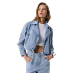 Aileen | Womens Cotton Washed Denim Jacket