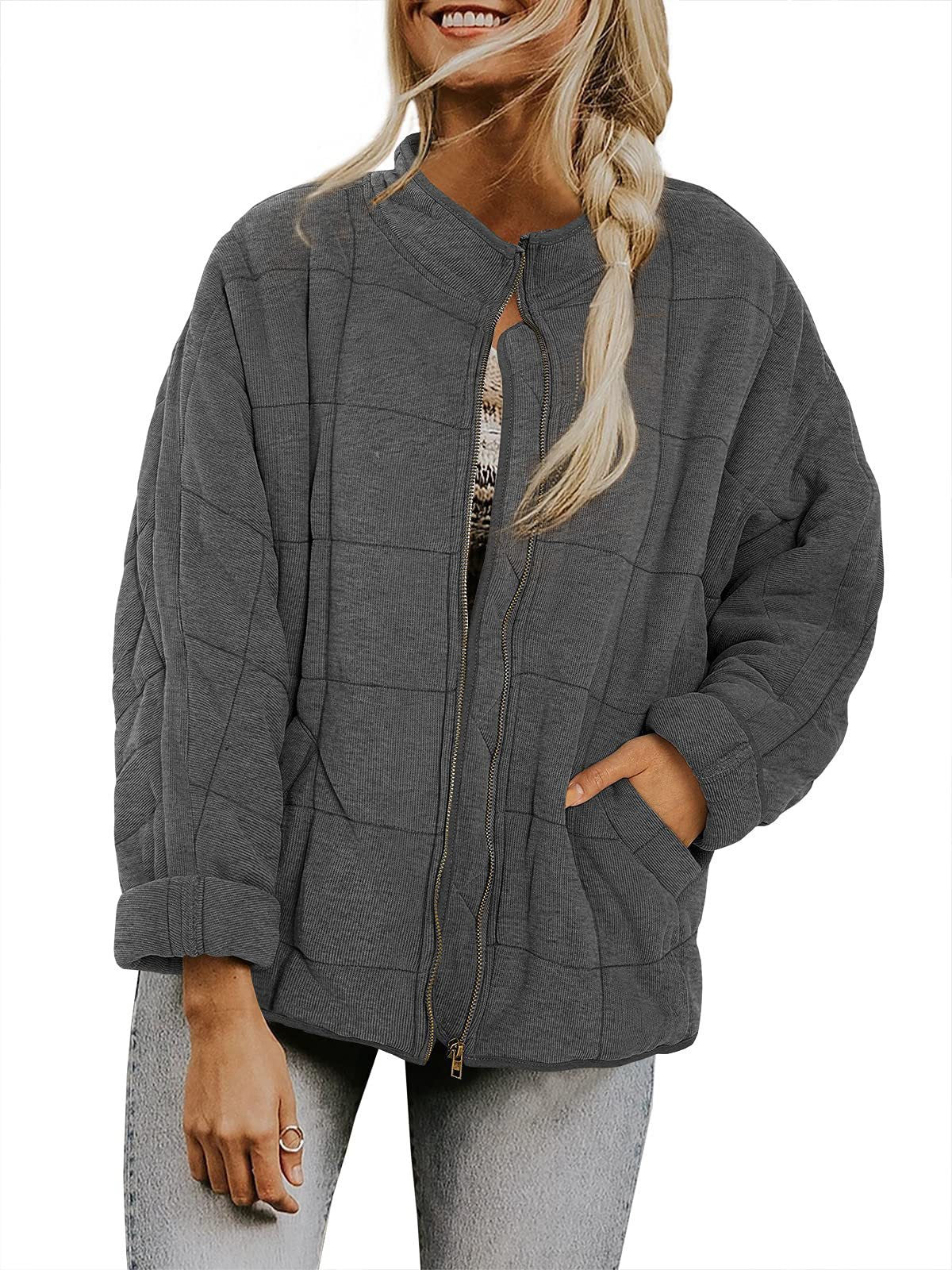 Ainsley | Womens Stand Collar Padded Winter Puffer Jacket