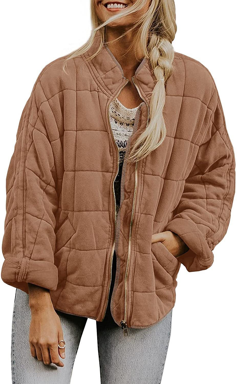 Ainsley | Womens Stand Collar Padded Winter Puffer Jacket