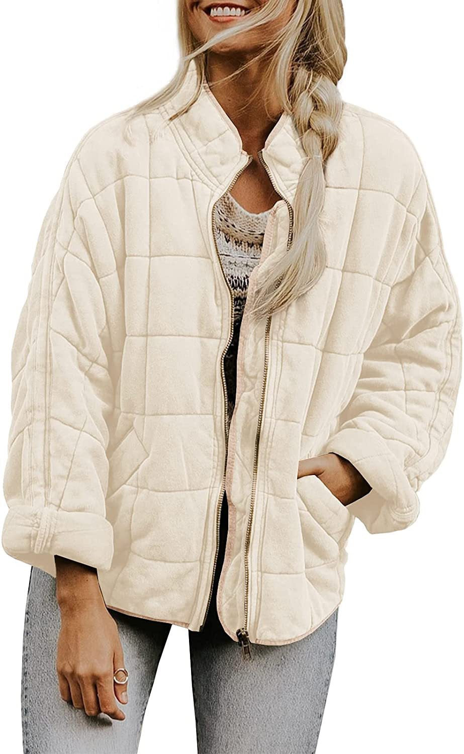 Ainsley | Womens Stand Collar Padded Winter Puffer Jacket