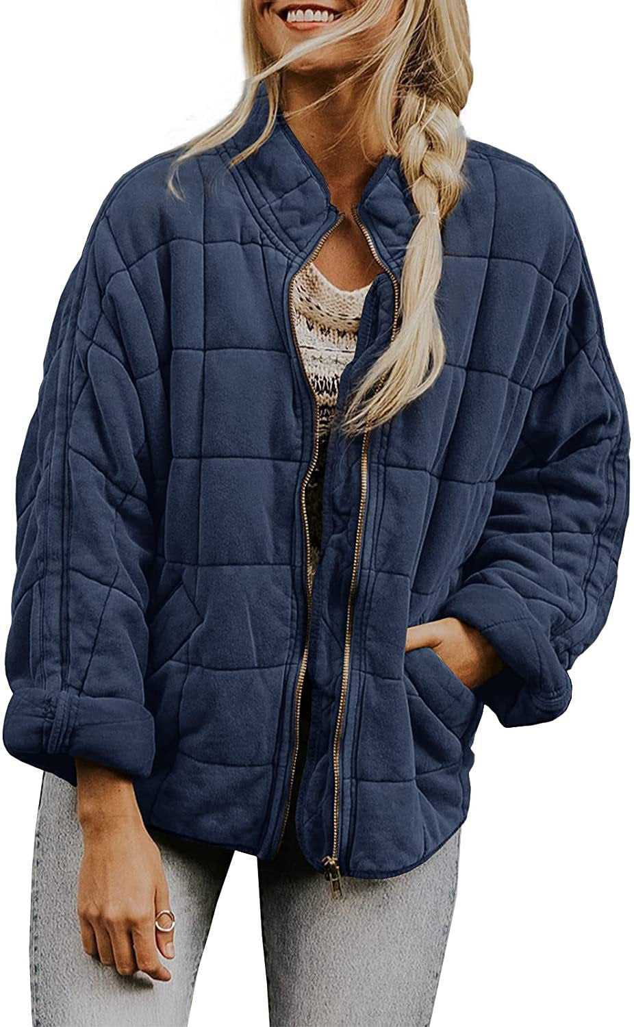 Ainsley | Womens Stand Collar Padded Winter Puffer Jacket
