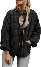 Ainsley | Womens Stand Collar Padded Winter Puffer Jacket