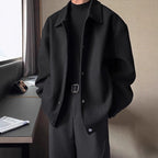 Alan | Mens Wool Winter Jacket Casual Loose Fall Coat Outerwear
