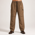 Alba | Mens Walking Trousers Waterproof Hiking Outdoor Tactical Pants, Brown