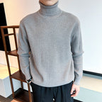 Alistair | Mens Turtleneck Knitted Jumper Business Base Layer - 2
