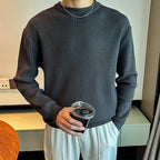 Alistair | Mens Turtleneck Knitted Jumper Business Base Layer - 8