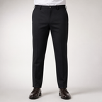 Ambrose | Mens Stretch Non Iron Dress Pants, Black