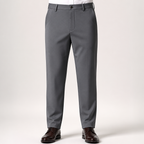 Ambrose | Mens Stretch Non Iron Dress Pants, Grey
