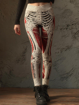 Annalise | Womens High Waisted Leggings Yoga Pants Printed Gym Workout Tights