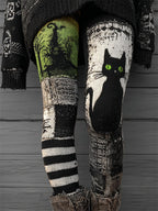 Annalise | Womens High Waisted Leggings Yoga Pants Printed Gym Workout Tights
