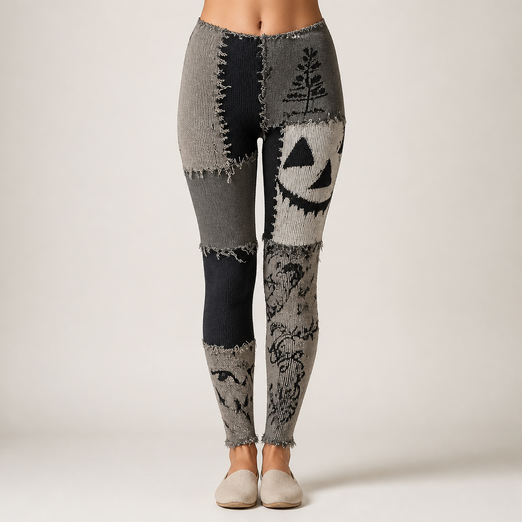 Annalise | Womens High Waisted Leggings Yoga Pants Printed Gym Workout Tights, Design 3