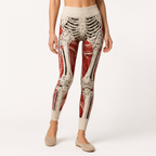 Annalise | Womens High Waisted Leggings Yoga Pants Printed Gym Workout Tights, Design 5