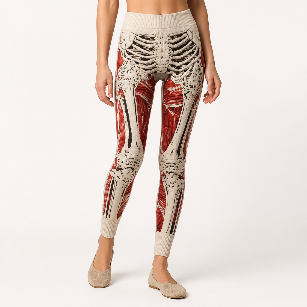 Annalise | Womens High Waisted Leggings Yoga Pants Printed Gym Workout Tights, Design 5