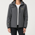 Anne | Womens Waterproof Windproof Rain Jacket, Dark Grey