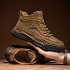 Anthony | Mens Lace Up Ankle Boots High Top Casual Winter Footwear